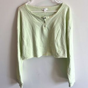 Abound Long Sleeve Crop Top